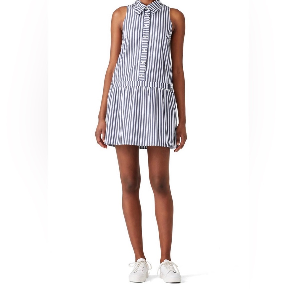 Revolve x The Jetset Diaries Cornflower Striped Shirt Dress - XS